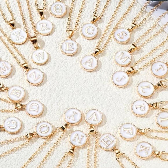 Letter F Necklace - Picture 2 of 5